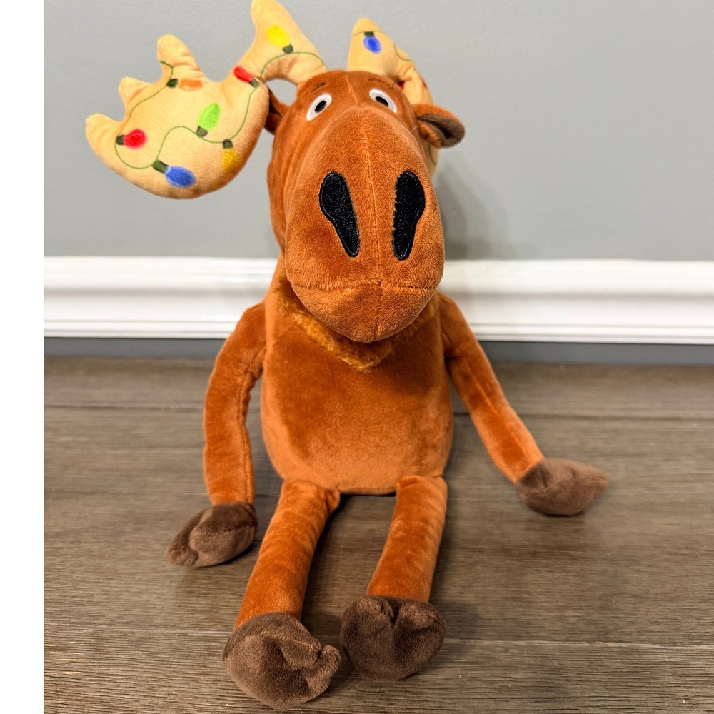 Kohls Cares Elmore the Christmas Moose Plush Stuffed Animal Holiday Toy